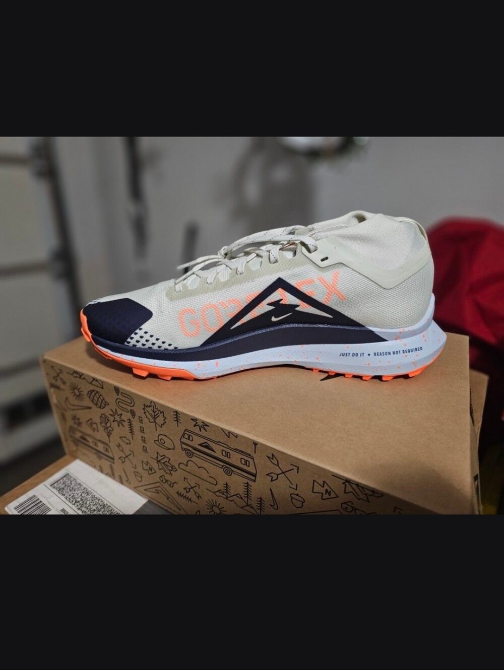 Nike React Pegasus Trail 4 GTX - Sea Glass/Purple Ink - Picture 3 of 4